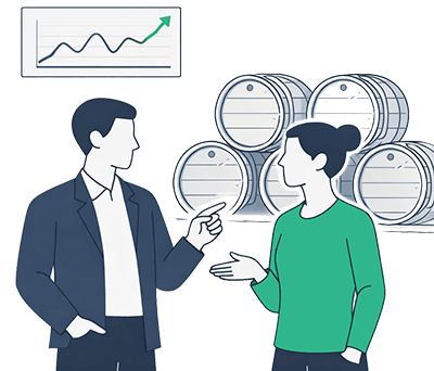 AI in wine industry - Buying and pricing image